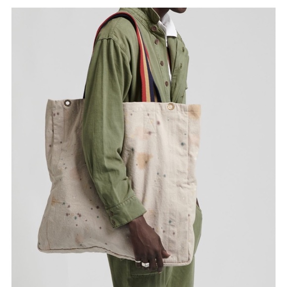 One Teaspoon MARSEILLE ARTISTE CANVAS BAG - Picture 1 of 6